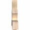 Ekena Millwork Davenport Rough Sawn Timber Gable Bracket, Douglas Fir, 96"W x 32"H x 6"D x 6"F, 8/12 Pitch GBW096X32X0606DAV00RDF - alternate 3